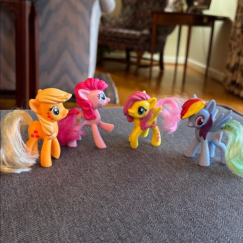 My Little Ponies McDonald’s toys, 2015, set of 4